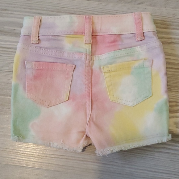 Cat & Jack Girls Tie dye Shorts. New - Picture 2 of 7